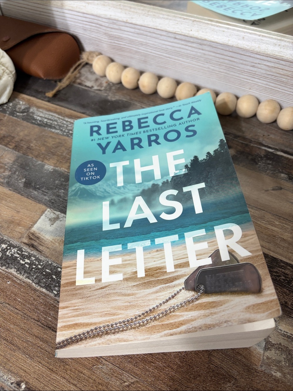 Rebecca Yarros — The Last Letter (Teal & Sandy Cover)